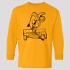 (5400b) Heavy Cotton Youth Long Sleeve T-Shirt Thumbnail