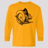 (5400b) Heavy Cotton Youth Long Sleeve T-Shirt Thumbnail