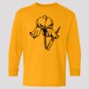 (5400b) Heavy Cotton Youth Long Sleeve T-Shirt Thumbnail