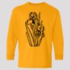 (5400b) Heavy Cotton Youth Long Sleeve T-Shirt Thumbnail