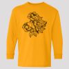 (5400b) Heavy Cotton Youth Long Sleeve T-Shirt Thumbnail