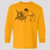 (5400b) Heavy Cotton Youth Long Sleeve T-Shirt Thumbnail