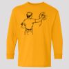 (5400b) Heavy Cotton Youth Long Sleeve T-Shirt Thumbnail