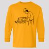 (5400b) Heavy Cotton Youth Long Sleeve T-Shirt Thumbnail