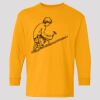 (5400b) Heavy Cotton Youth Long Sleeve T-Shirt Thumbnail