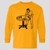 (5400b) Heavy Cotton Youth Long Sleeve T-Shirt Thumbnail