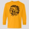 (5400b) Heavy Cotton Youth Long Sleeve T-Shirt Thumbnail