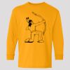 (5400b) Heavy Cotton Youth Long Sleeve T-Shirt Thumbnail