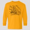 (5400b) Heavy Cotton Youth Long Sleeve T-Shirt Thumbnail