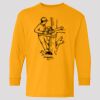 (5400b) Heavy Cotton Youth Long Sleeve T-Shirt Thumbnail