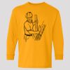 (5400b) Heavy Cotton Youth Long Sleeve T-Shirt Thumbnail