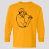 (5400b) Heavy Cotton Youth Long Sleeve T-Shirt Thumbnail