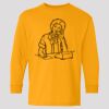 (5400b) Heavy Cotton Youth Long Sleeve T-Shirt Thumbnail