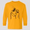 (5400b) Heavy Cotton Youth Long Sleeve T-Shirt Thumbnail