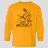 (5400b) Heavy Cotton Youth Long Sleeve T-Shirt Thumbnail