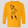 (5400b) Heavy Cotton Youth Long Sleeve T-Shirt Thumbnail