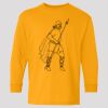 (5400b) Heavy Cotton Youth Long Sleeve T-Shirt Thumbnail