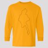 (5400b) Heavy Cotton Youth Long Sleeve T-Shirt Thumbnail