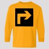 (5400b) Heavy Cotton Youth Long Sleeve T-Shirt Thumbnail