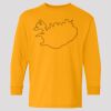 (5400b) Heavy Cotton Youth Long Sleeve T-Shirt Thumbnail