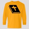 (5400b) Heavy Cotton Youth Long Sleeve T-Shirt Thumbnail