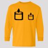 (5400b) Heavy Cotton Youth Long Sleeve T-Shirt Thumbnail