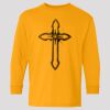 (5400b) Heavy Cotton Youth Long Sleeve T-Shirt Thumbnail