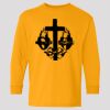 (5400b) Heavy Cotton Youth Long Sleeve T-Shirt Thumbnail