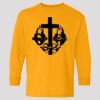 (5400b) Heavy Cotton Youth Long Sleeve T-Shirt Thumbnail