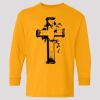 (5400b) Heavy Cotton Youth Long Sleeve T-Shirt Thumbnail