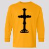 (5400b) Heavy Cotton Youth Long Sleeve T-Shirt Thumbnail