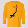 (5400b) Heavy Cotton Youth Long Sleeve T-Shirt Thumbnail