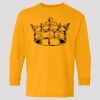 (5400b) Heavy Cotton Youth Long Sleeve T-Shirt Thumbnail