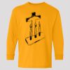 (5400b) Heavy Cotton Youth Long Sleeve T-Shirt Thumbnail