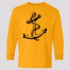 (5400b) Heavy Cotton Youth Long Sleeve T-Shirt Thumbnail