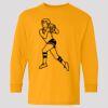 (5400b) Heavy Cotton Youth Long Sleeve T-Shirt Thumbnail