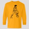 (5400b) Heavy Cotton Youth Long Sleeve T-Shirt Thumbnail