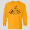 (5400b) Heavy Cotton Youth Long Sleeve T-Shirt Thumbnail