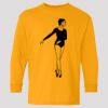 (5400b) Heavy Cotton Youth Long Sleeve T-Shirt Thumbnail