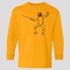 (5400b) Heavy Cotton Youth Long Sleeve T-Shirt Thumbnail