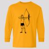 (5400b) Heavy Cotton Youth Long Sleeve T-Shirt Thumbnail