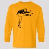 (5400b) Heavy Cotton Youth Long Sleeve T-Shirt Thumbnail