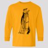 (5400b) Heavy Cotton Youth Long Sleeve T-Shirt Thumbnail