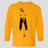 (5400b) Heavy Cotton Youth Long Sleeve T-Shirt Thumbnail