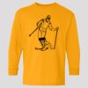 (5400b) Heavy Cotton Youth Long Sleeve T-Shirt Thumbnail