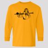 (5400b) Heavy Cotton Youth Long Sleeve T-Shirt Thumbnail