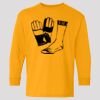 (5400b) Heavy Cotton Youth Long Sleeve T-Shirt Thumbnail