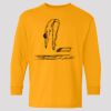 (5400b) Heavy Cotton Youth Long Sleeve T-Shirt Thumbnail