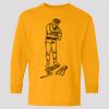 (5400b) Heavy Cotton Youth Long Sleeve T-Shirt Thumbnail