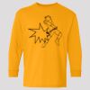 (5400b) Heavy Cotton Youth Long Sleeve T-Shirt Thumbnail